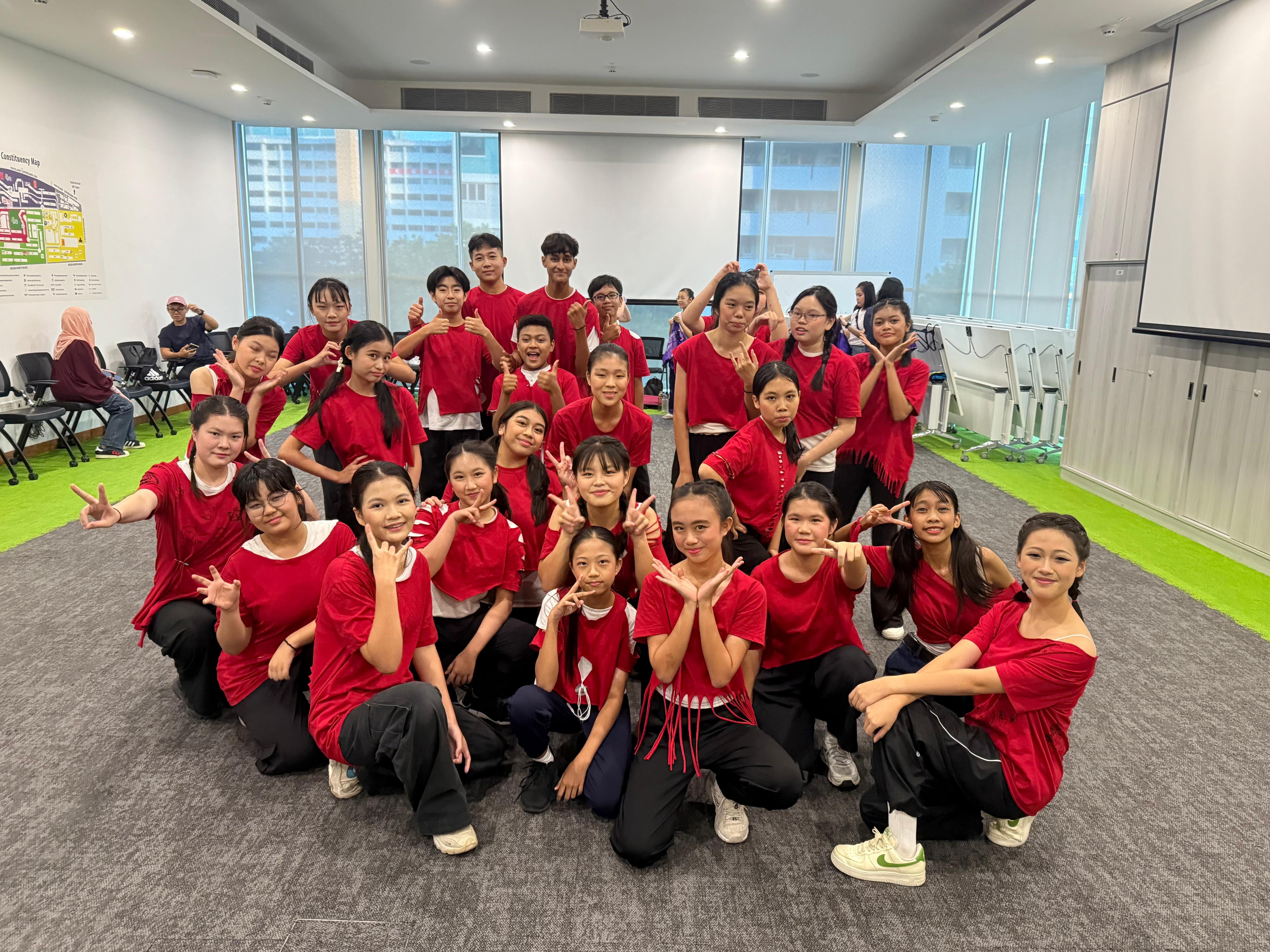 Performance at Kaki Bukit CC for National Day Celebration